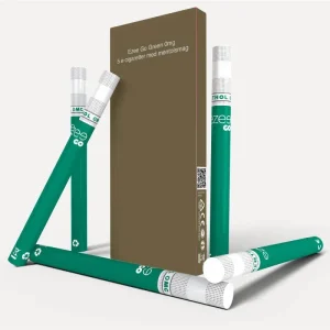 5 stk. Ezee Go - Green 0mg engangs e-cigaret