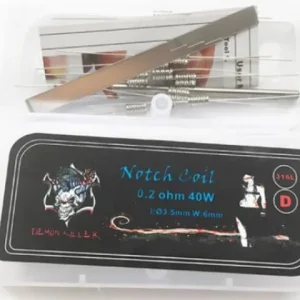 Demon Killer Notch Coils 0.2ohm 10stk.