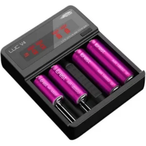 Efest LUC V4 LCD and USB 4 Slots Charger