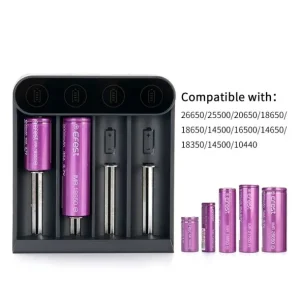 Efest SLIM K4 USB-C Oplader