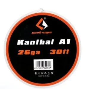 Geekvape Kanthal A1 26GA wire 30ft.