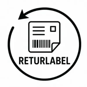 RETUR LABEL - Print selv