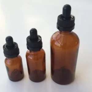 Round Glass Bottle - 30 ml.