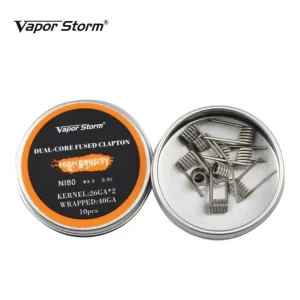 Vapor Storm Clapton Coils Dual Core - 10 pcs