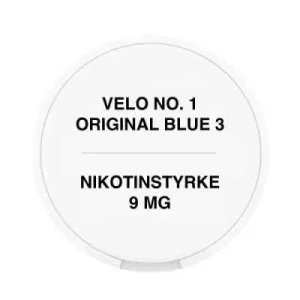 Velo - No 1 Original Blue 3 (Tidl. Ice Cold 3)
