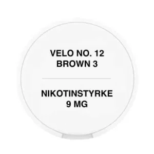 Velo - No 12 Brown 3 (Tidl. Classic Tobacco 3)