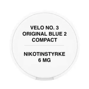 Velo - No 3 Original Blue 2 Compact (Tidl. Ice Cold Nano 2)