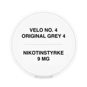 Velo - No 4 Original Grey 4 (Tidl. Freeze 4)