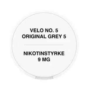 Velo - No 5 Original Grey 5 (Tidl. Freeze 5)