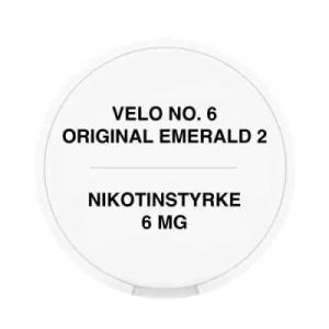 Velo - No 6 Original Emerald 2 (Tidl. Mint 2)