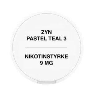 Zyn - Pastel Teal 3 (Tidl. Spearmint 3)