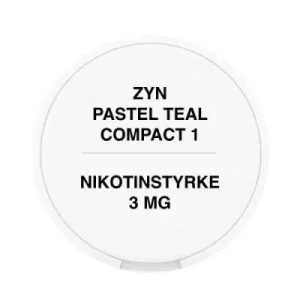 Zyn - Pastel Teal Compact 1 (Tidl. Spearmint)